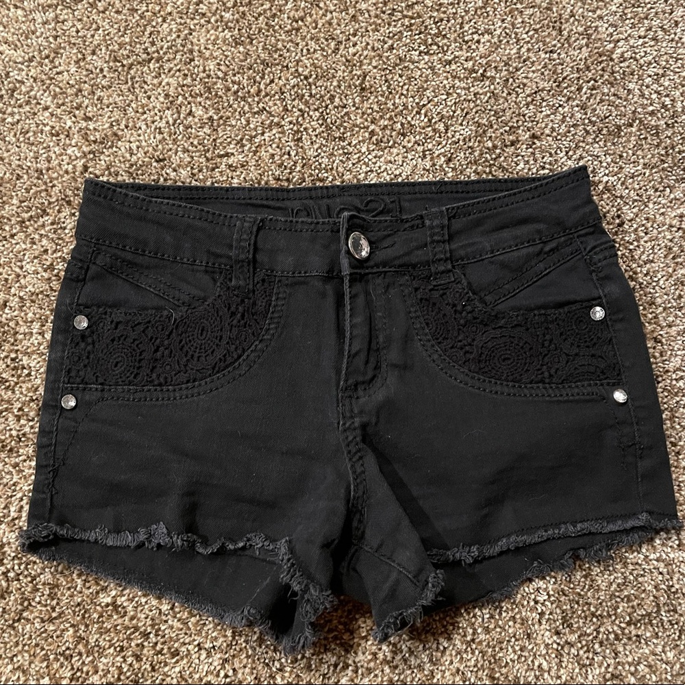 Black shorts